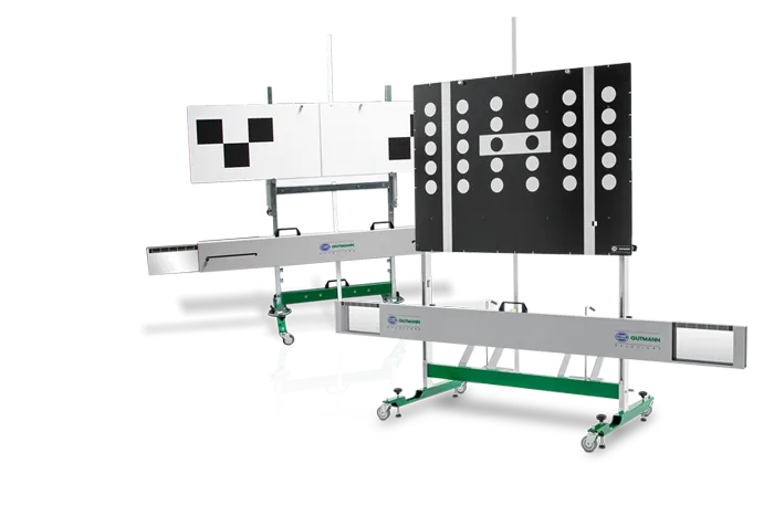 Bild zeigt das Kalibrierungswerkzeug für unterschiedliche Assistenzsysteme