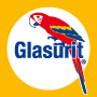 Logo der Firma Glasurit mit einem bunten Papagei